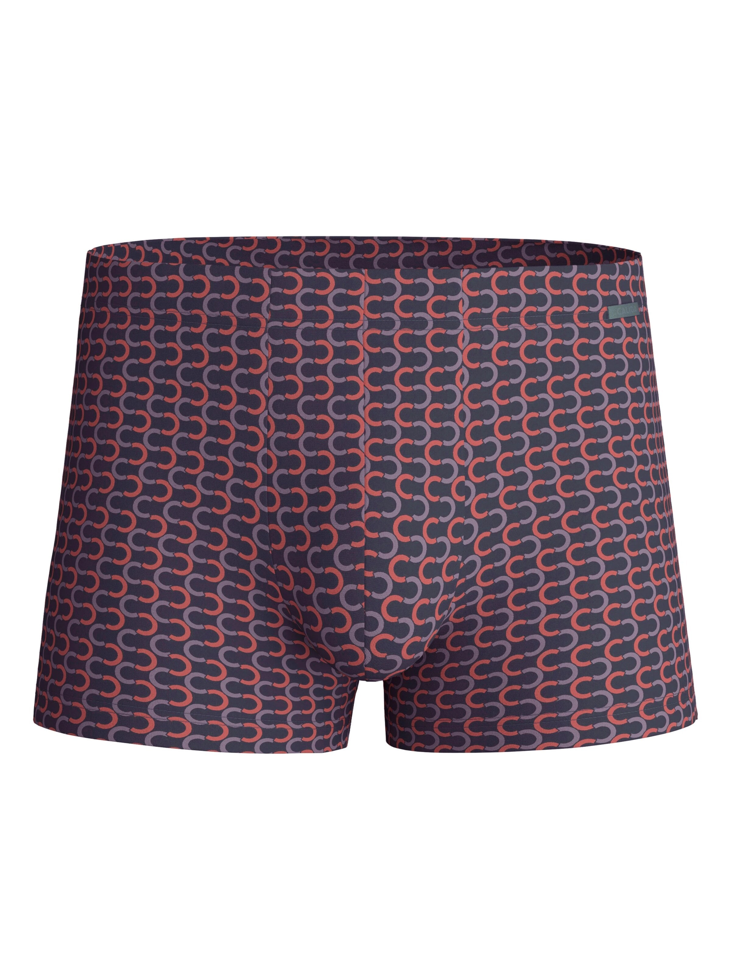 CALIDA Boxershorts 'Grafic Cotton'‌‌‌ in Grau: Vorderseite