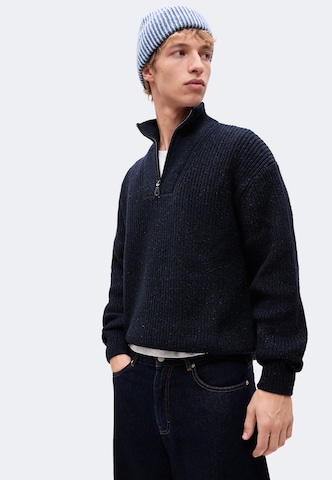 Pull-over Abercrombie & Fitch en bleu