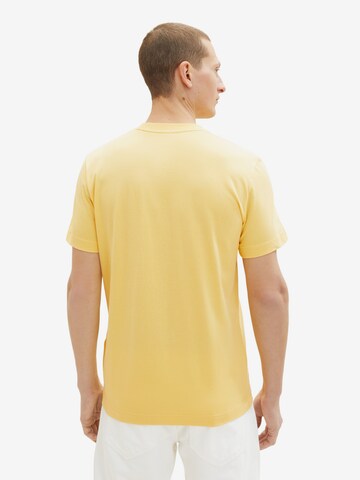 T-Shirt TOM TAILOR en jaune