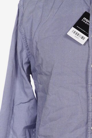 MANGO Button Up Shirt in M in Blue