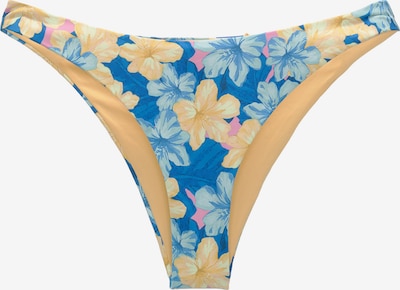 Pull&Bear Bikiniunderdel i marinblå / ljusblå / gul / ljusrosa, Produktvy