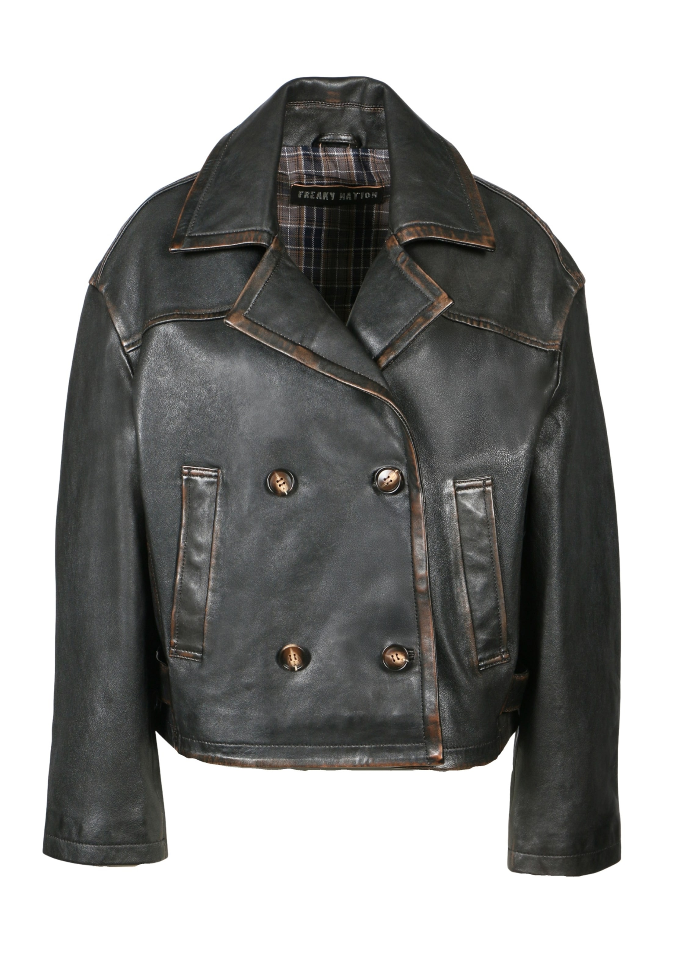 FREAKY NATION Chaqueta de entretiempo 'New Abbie-FN' en XXXL en negro, Vista del producto