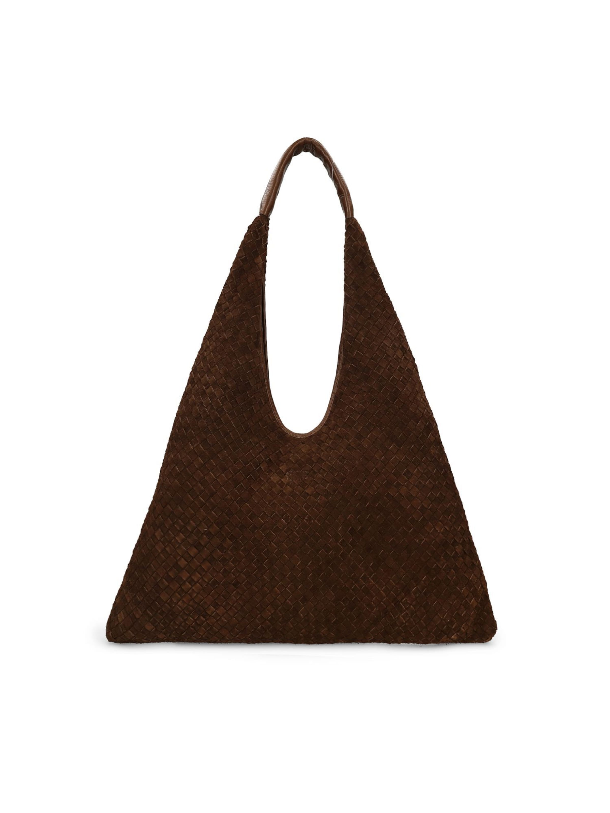 MANFIELD Schoudertas in Bruin