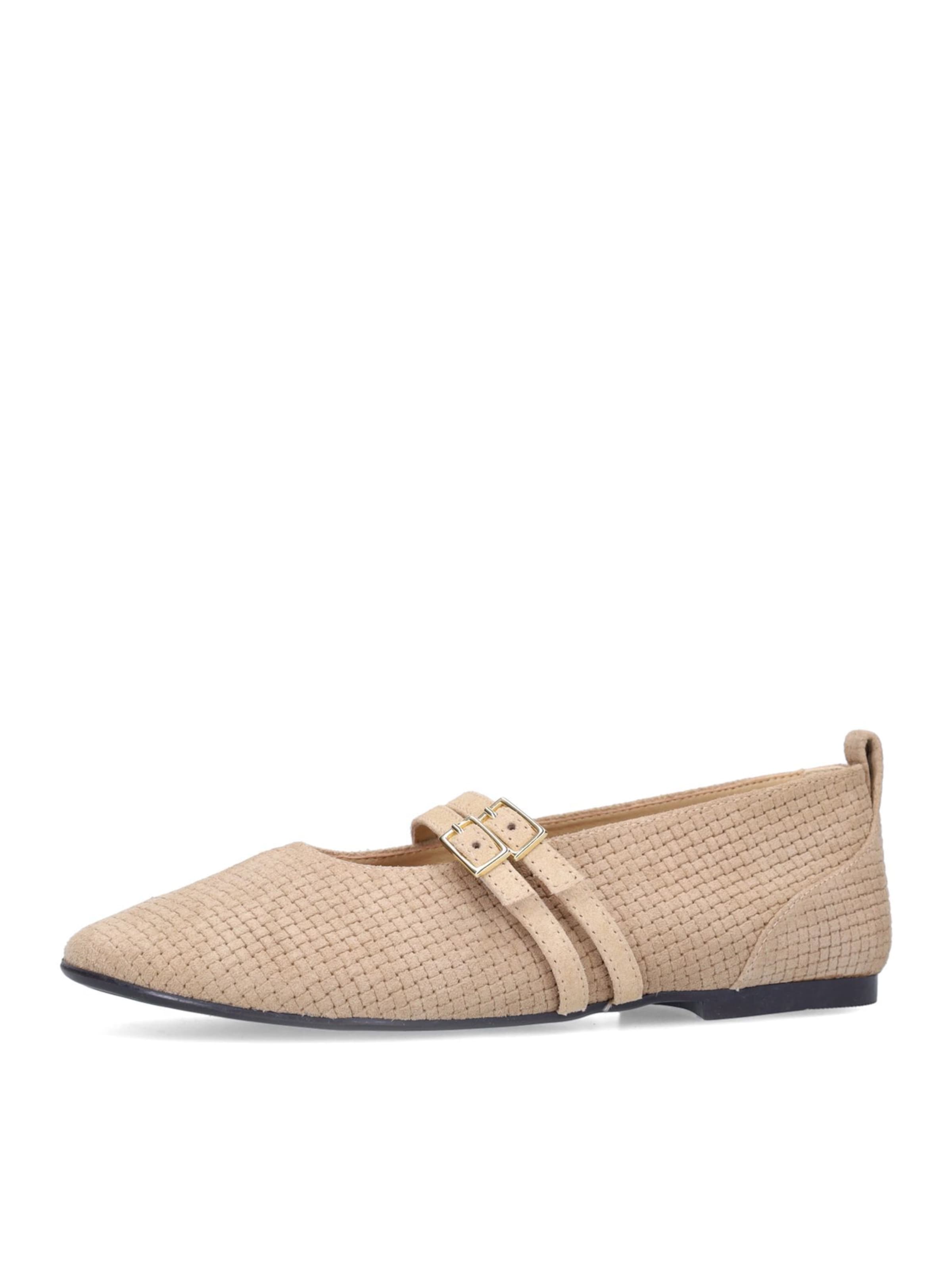 no stress Ballerina in Beige: Vorderseite