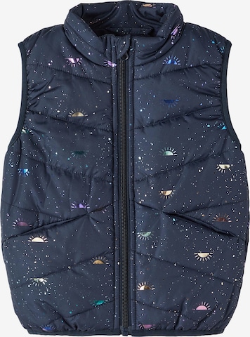 Gilet 'Mylane' NAME IT en bleu : devant