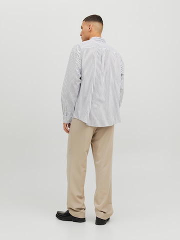 JACK & JONES Comfort fit Overhemd 'Bill' in Wit