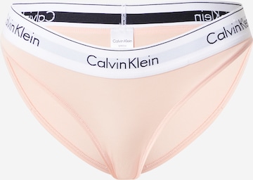 Slip 'Modern' di Calvin Klein Underwear in rosa: frontale