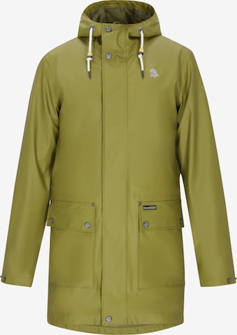 Veste fonctionnelle Schmuddelwedda en vert : devant