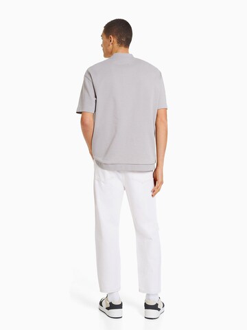 Bershka Loosefit Farmer - fehér