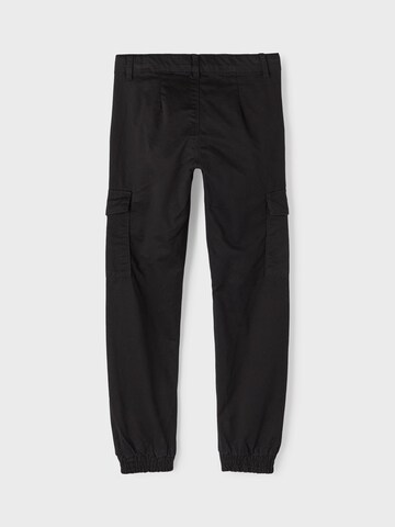 Tapered Pantaloni 'Sea' de la NAME IT pe negru