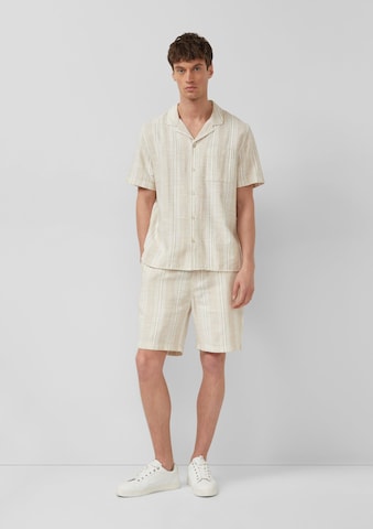 s.Oliver Pohodlné nošení Košile – béžová