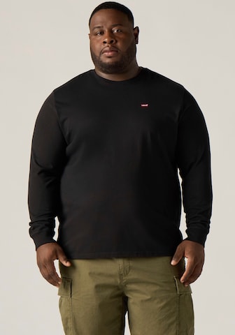 Levi's® Plus T-shirt 'Original HM' i svart: framsida