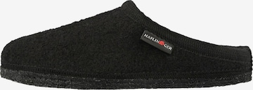 HAFLINGER Slipper 'Walktoffel Alaska' in Black: front