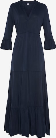 VIVANCE Платье-рубашка в Синий: спереди