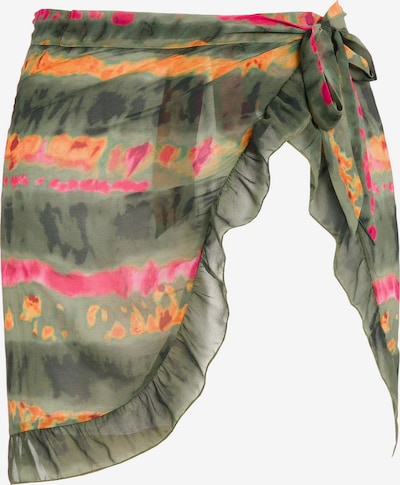 Ulla Popken Skirt in Green / Orange / Pink, Item view