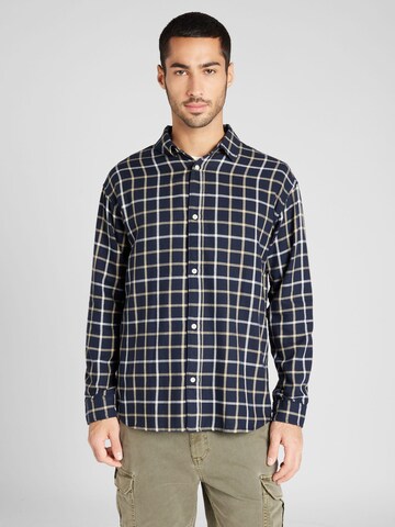 Regular fit Camicia 'JAMES' di JACK & JONES in blu: frontale