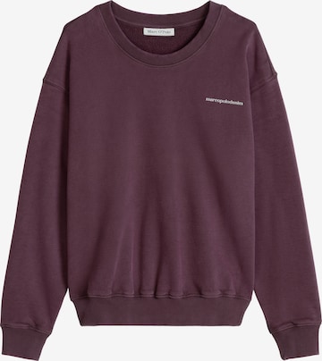 Sweat-shirt Marc O'Polo DENIM en rouge : devant