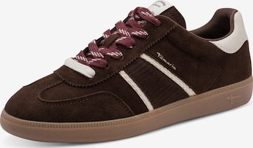 Tamaris - Zapatillas deportivas bajas en marrón: frente