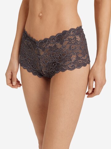 Slip ' Moments ' Hanro en noir : devant
