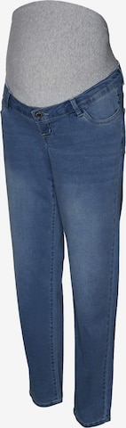 Vero Moda Maternity Tapered Farkut 'VMMZia' värissä sininen: etupuoli