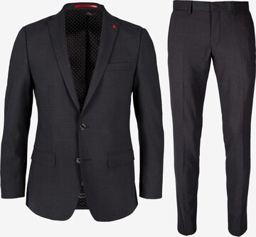 ROY ROBSON Slim fit Suit in Black: front