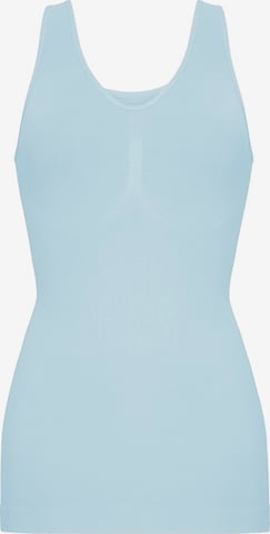 cfab (formerly creamy fabrics) Shapingtop 'Figurformendes Shapewear Tanktop' in Blau: Vorderseite