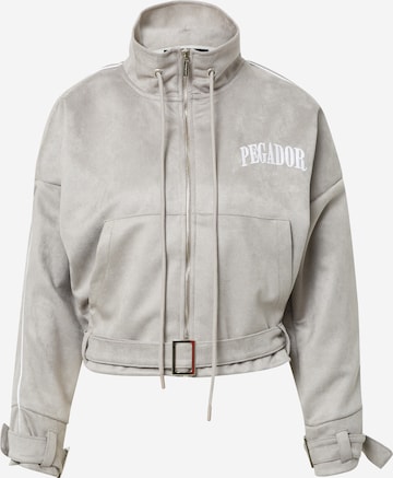 Pegador Between-season jacket 'BLOOR' in Grey: front