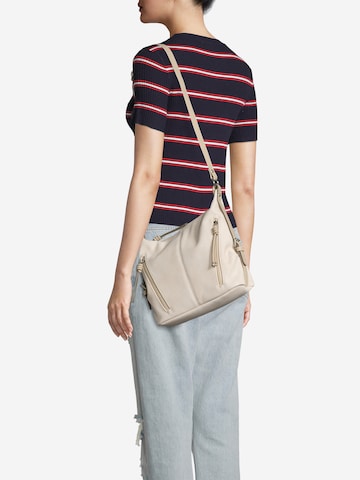 TOM TAILOR Handbag 'Caia' in Beige