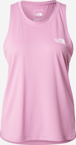 THE NORTH FACE Sportsoverdel 'FLEX' i lilla: forside