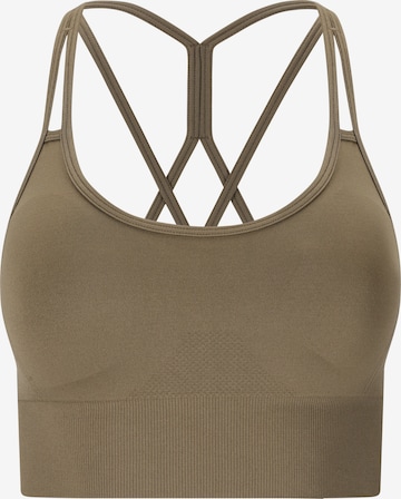 Athlecia Sport-BH 'Missori 2' in Braun: Vorderseite