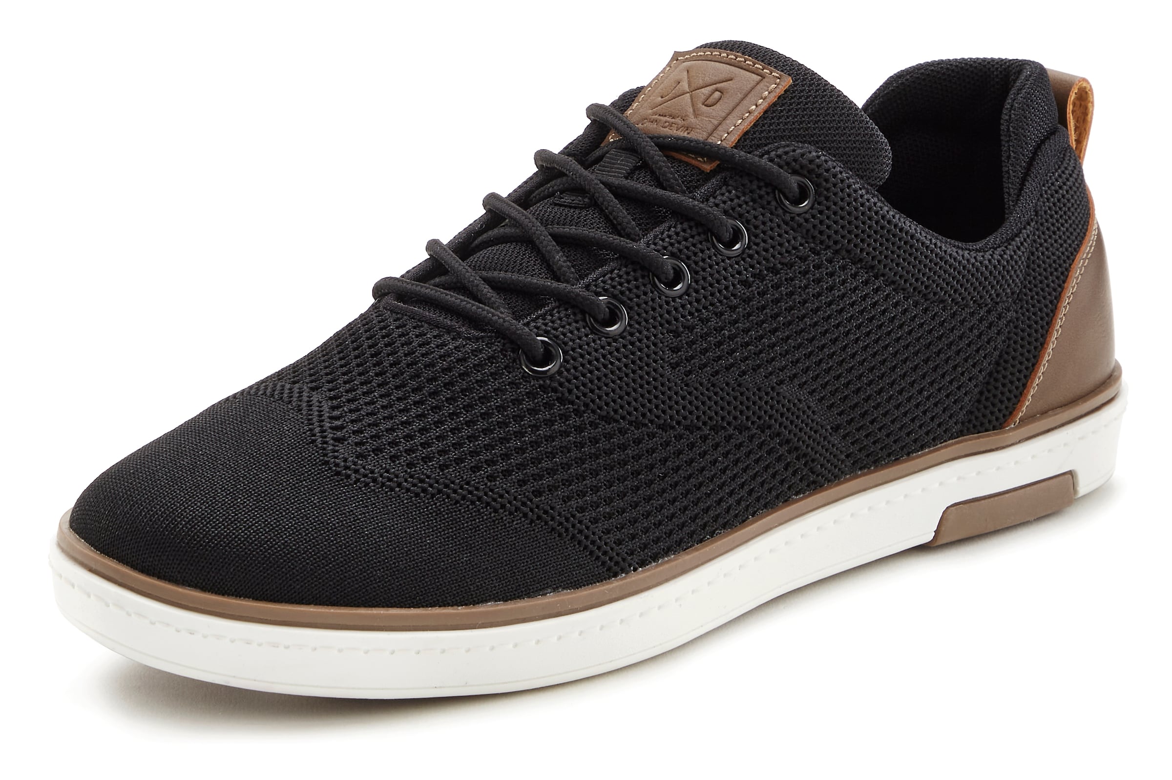 JOHN DEVIN Sneaker in Schwarz: Vorderseite