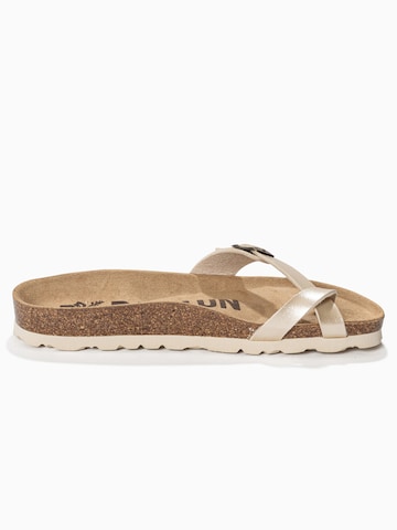 Bayton T-bar sandals 'JUNON' in Gold