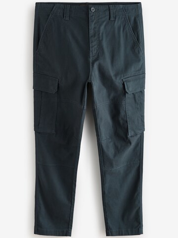 Next Slimfit Cargobroek in Blauw