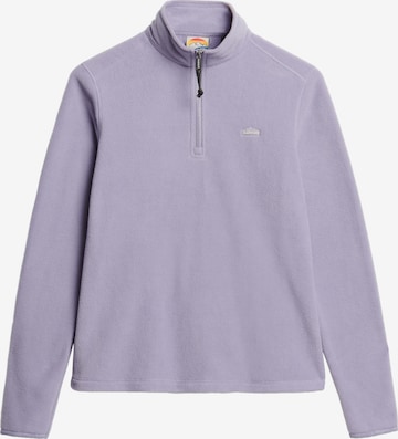 Pull-over Superdry en violet : devant