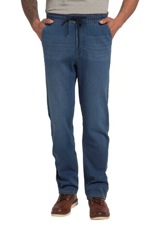 JP1880 Loosefit Jeans in Blauw: voorkant