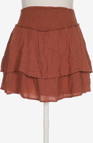 HOLLISTER Skirt in M in Brown: front