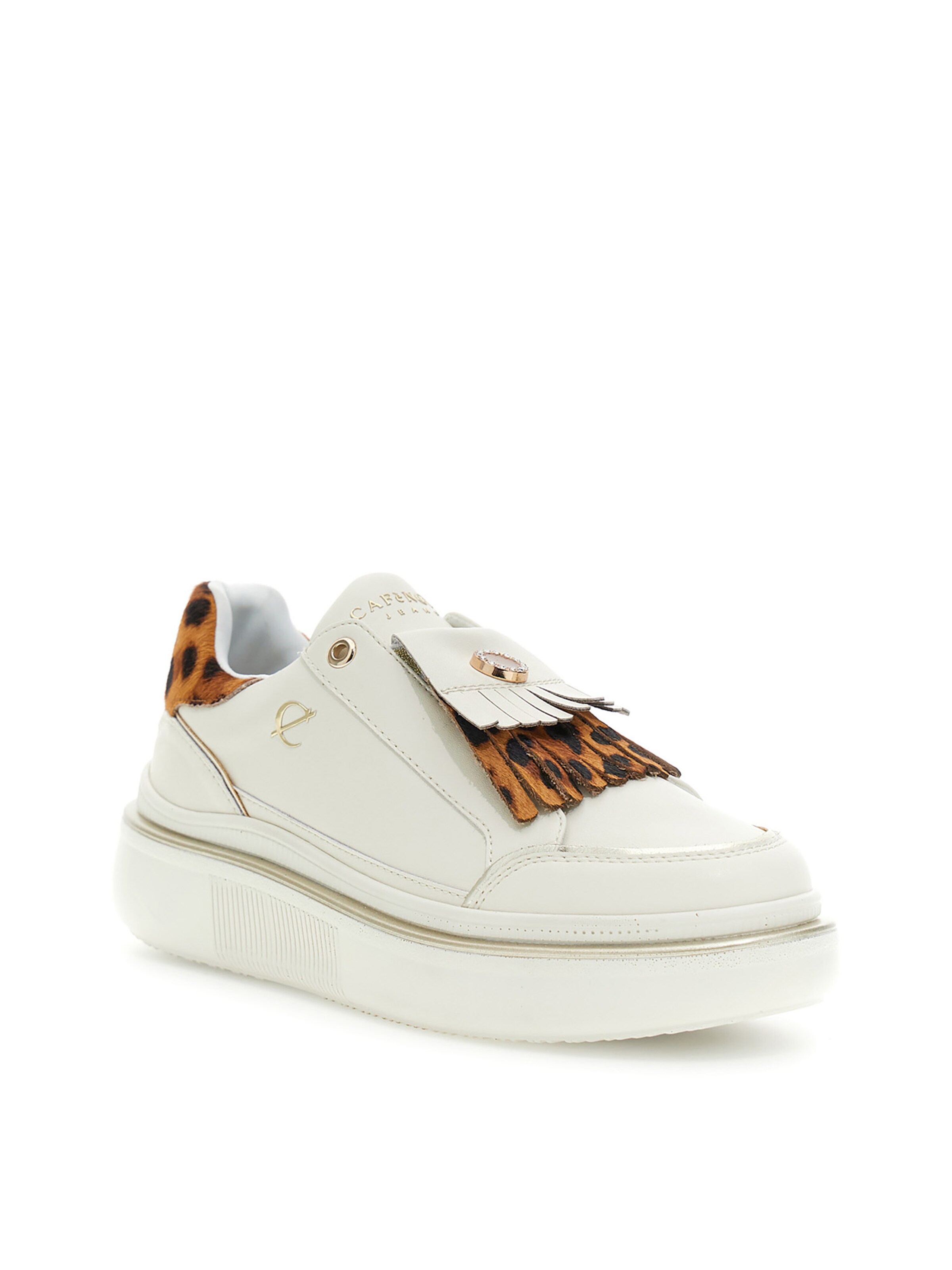 CAFè NOIR Slip-on in White: front