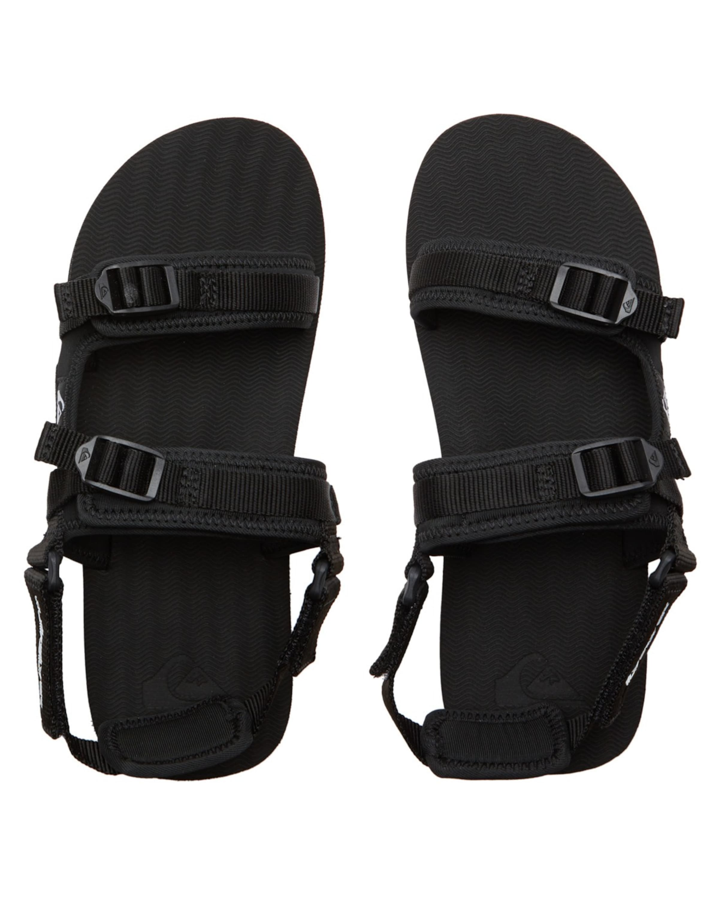 QUIKSILVER Sandals 'Monkey Caged' in Black