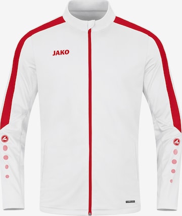JAKO Tréningová bunda - Biela: predná strana