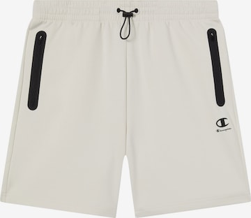 Pantalon Champion Authentic Athletic Apparel en blanc : devant