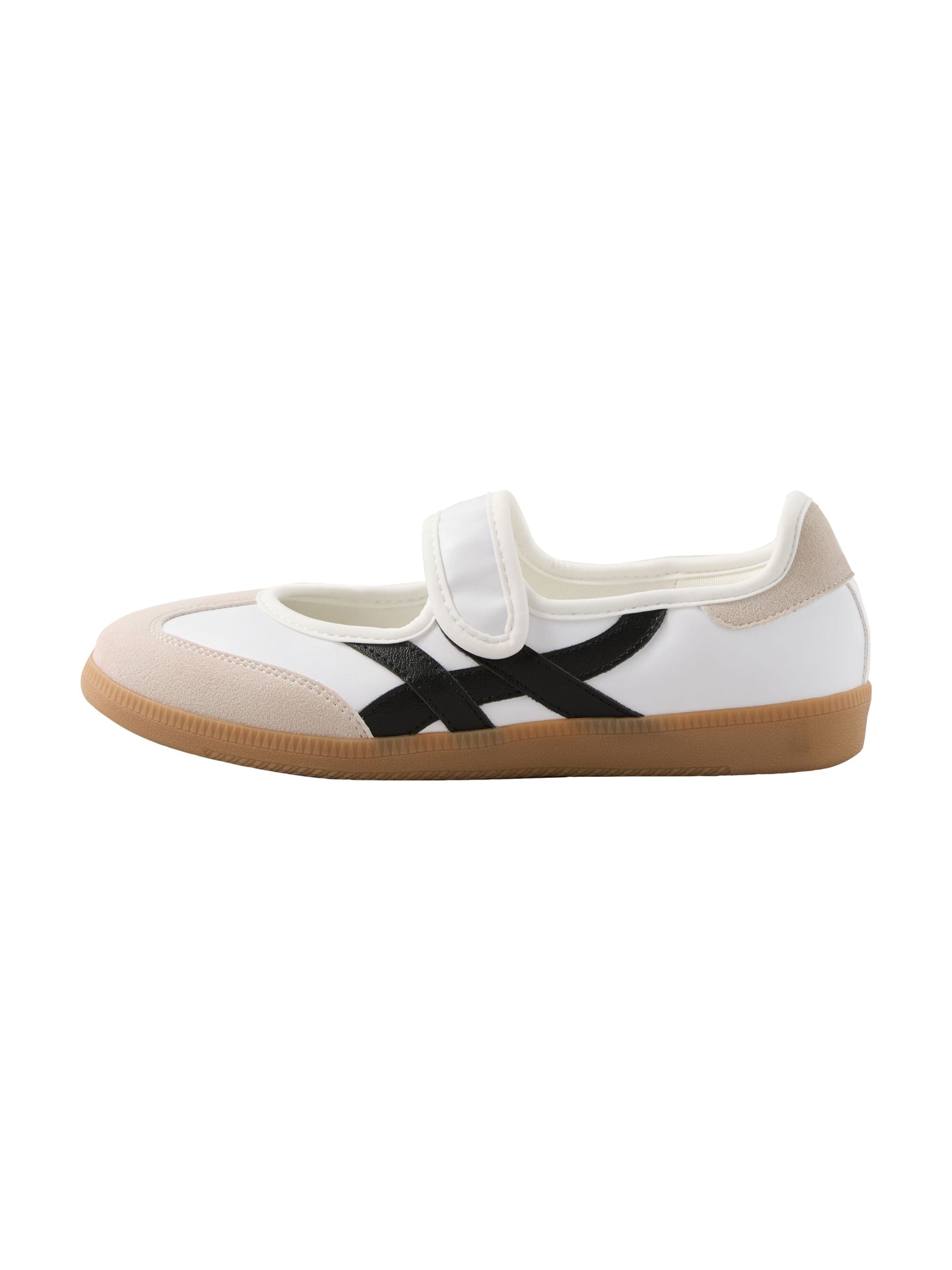 Sneaker bassa di Friends Like These in bianco: frontale
