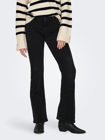 JDY Boot cut Jeans 'BLUME' in Black: front