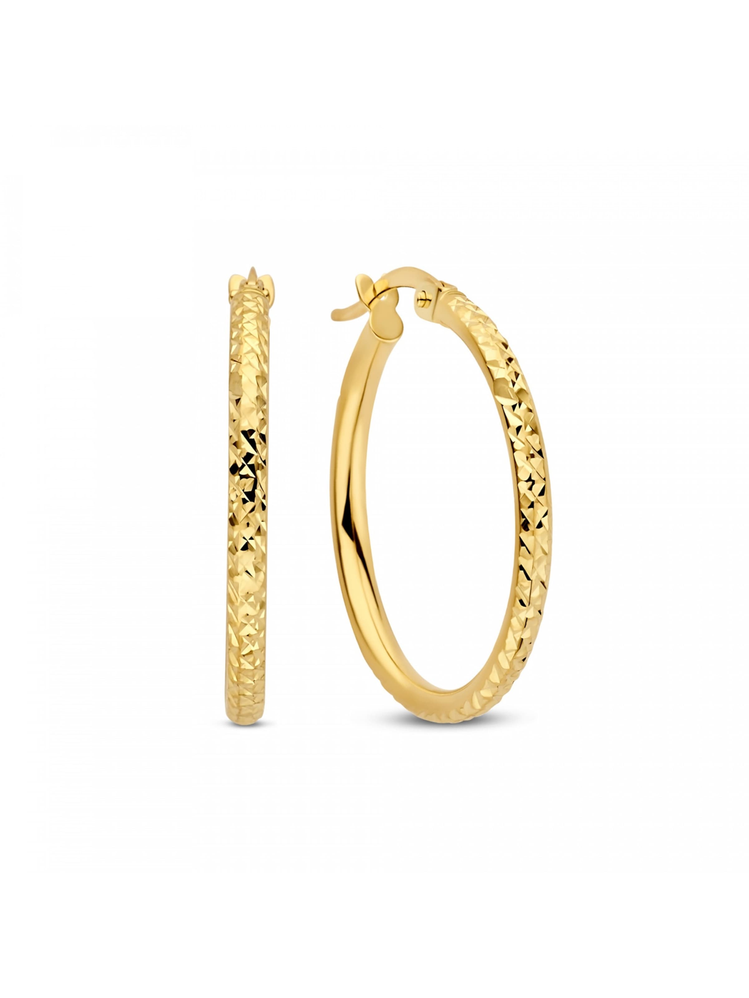 Isabel Bernard Earrings in Gold: front