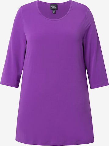 T-shirt Ulla Popken en violet : devant