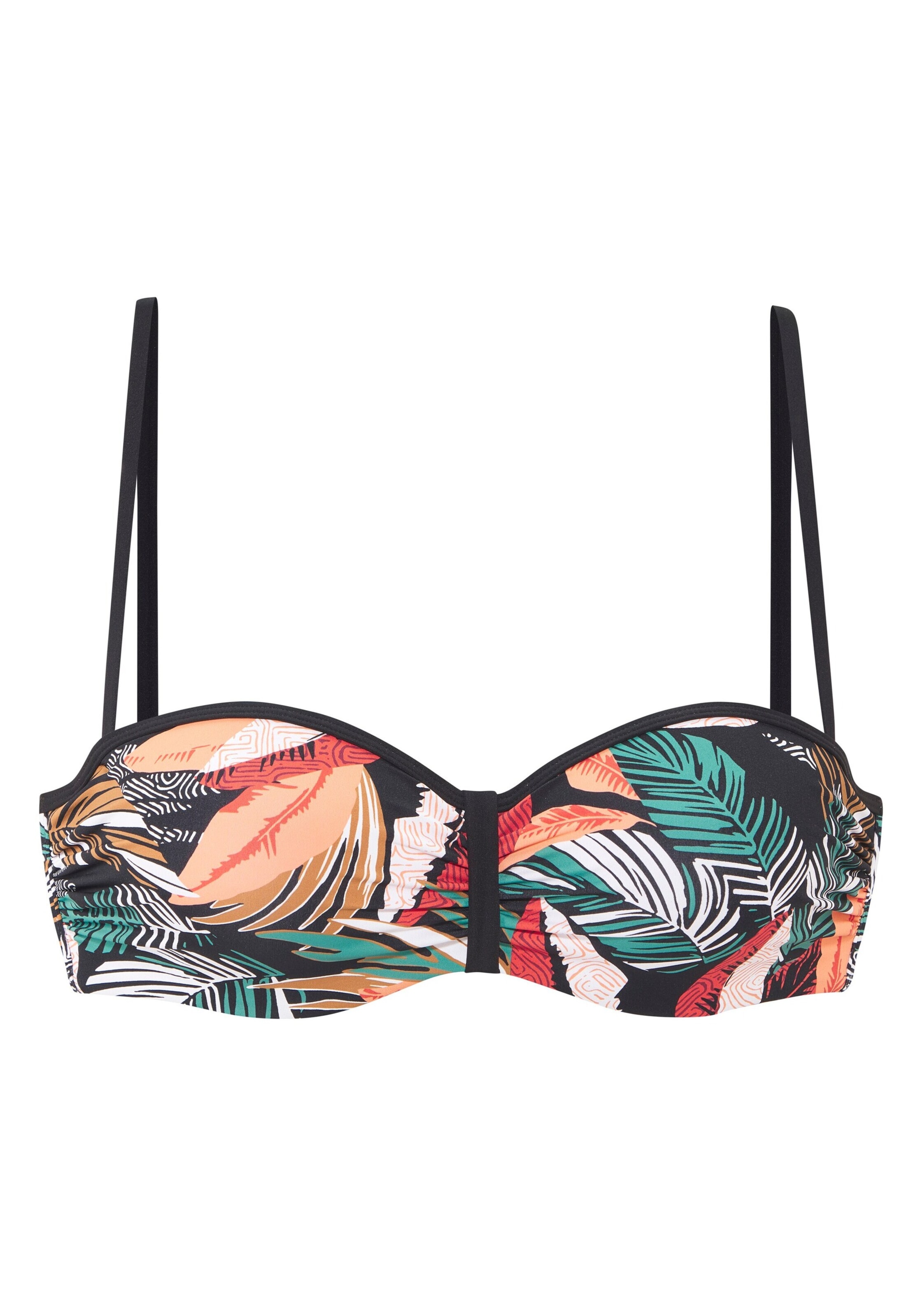 SUNSEEKER Bandeau Bikini felső - fekete: elől