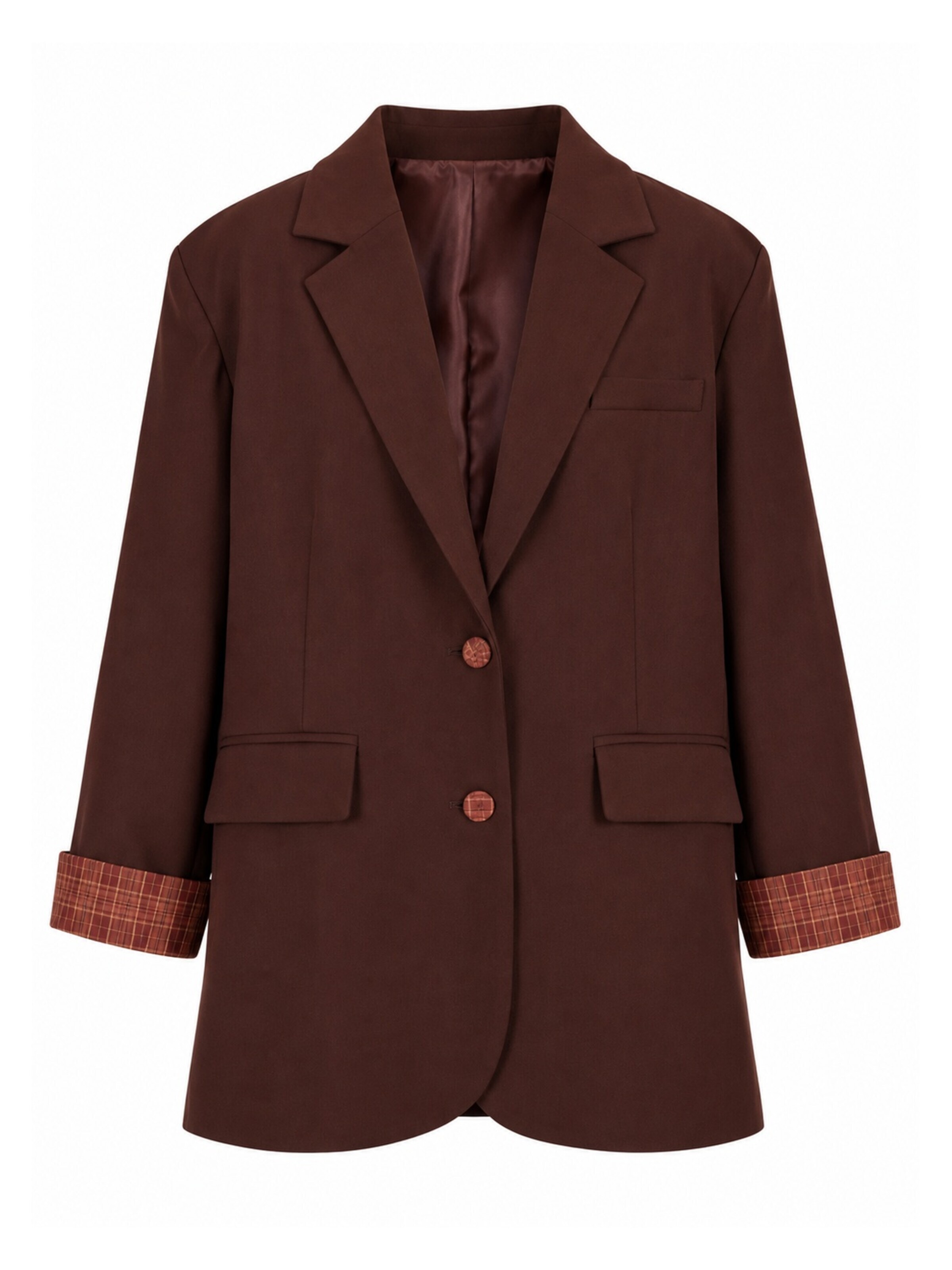 Blazer 'Chocolate Power Blazer' in 40 FYS di colore cioccolato, Visualizzazione prodotti