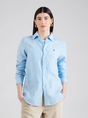 Camicia da donna 'CLASSIC' di Polo Ralph Lauren in blu: frontale