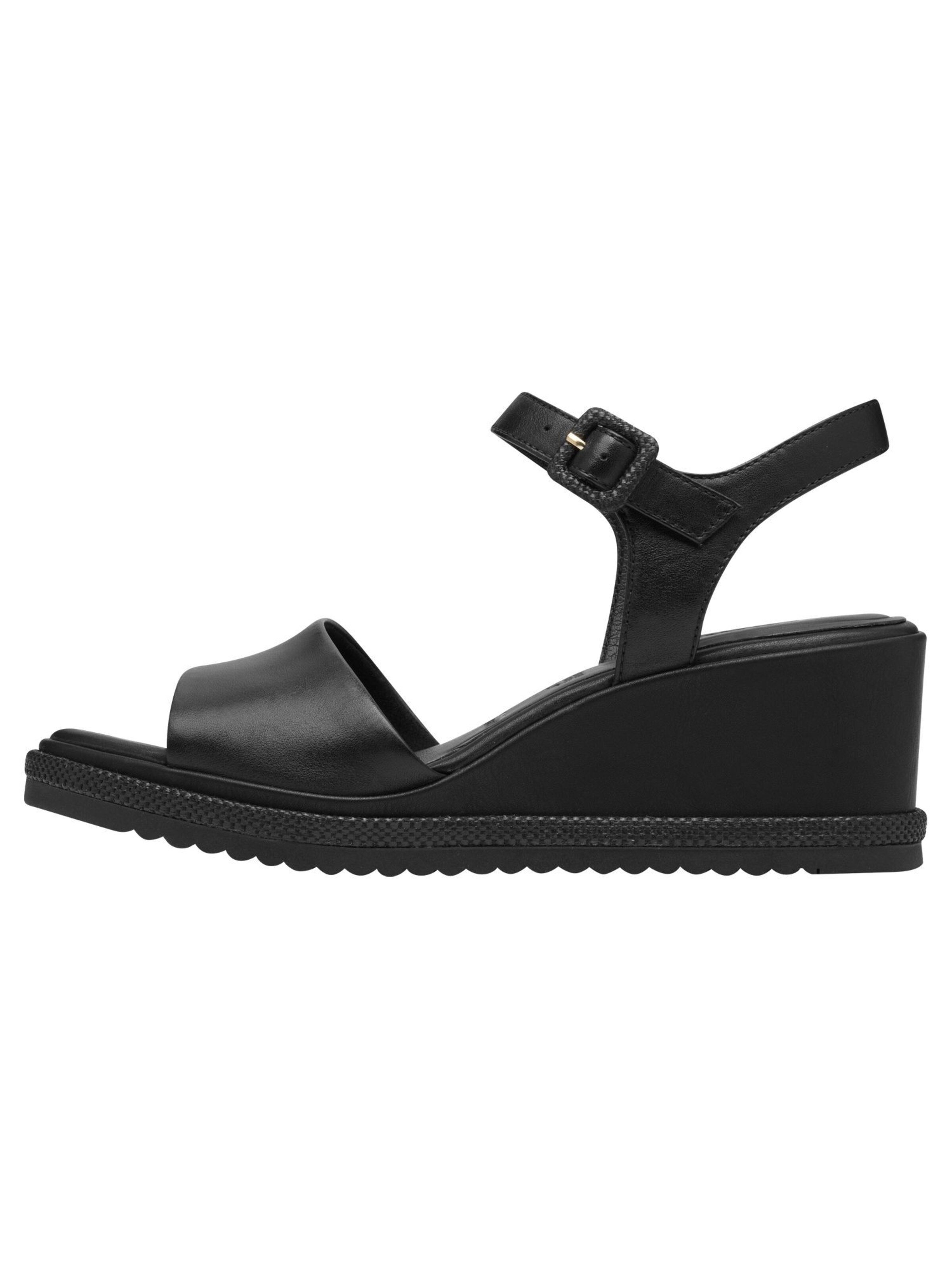 Tamaris Sandaal in Zwart