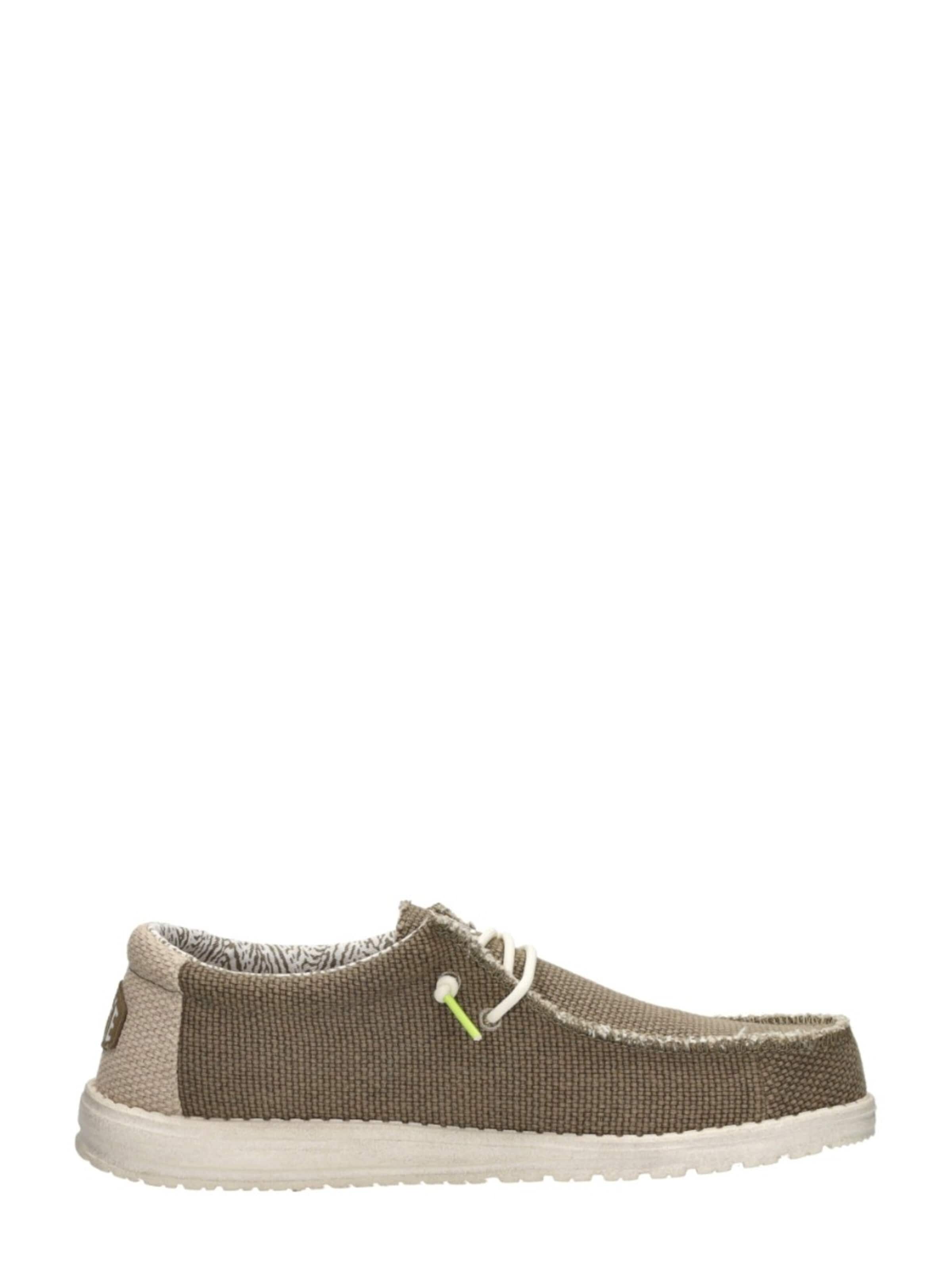 HEY DUDE Classic Flats 'Wally Braided' in Grey