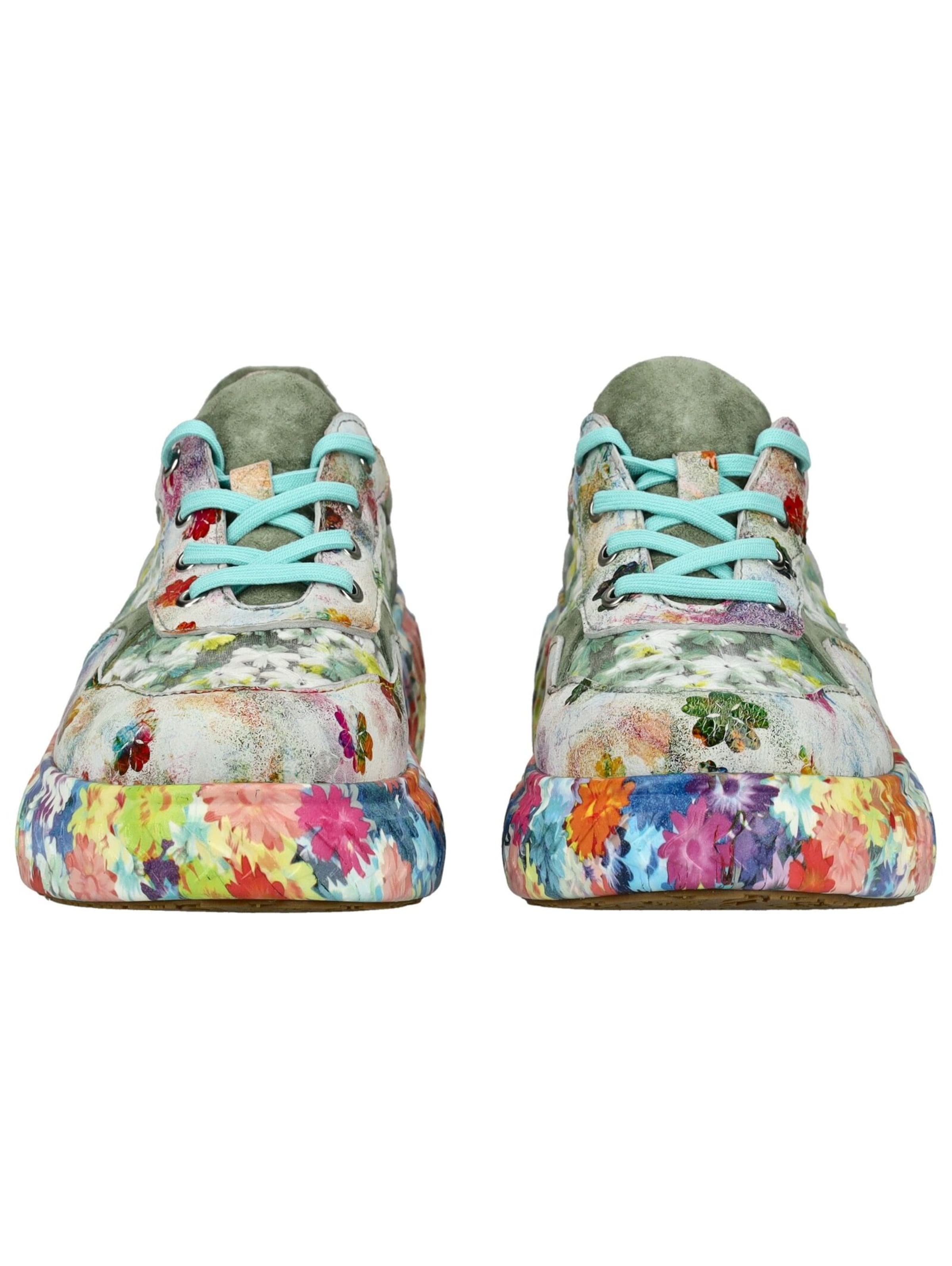 Baskets basses Laura Vita en vert